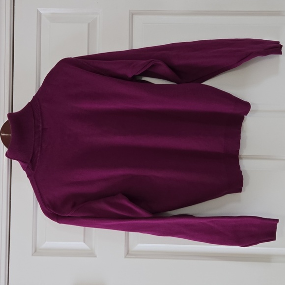 Vintage LL Bean Cotton Turtleneck Sweater - Picture 2 of 4